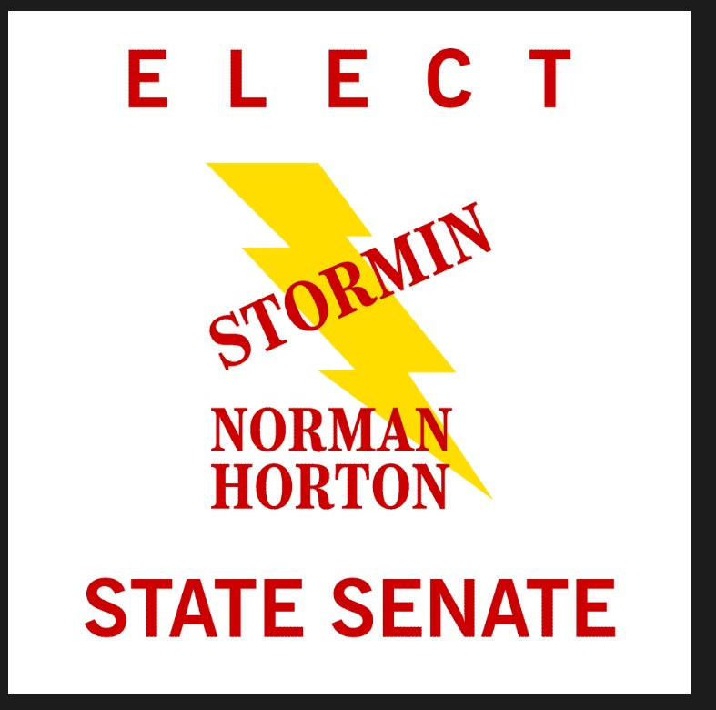 Stormin Norman Horton Republican for State Senate