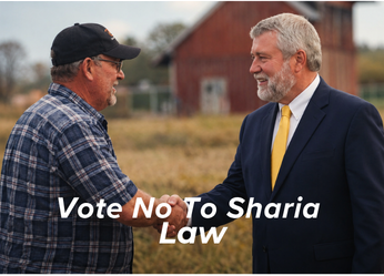 vote no to sharia law